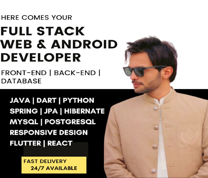 be your full stack web developer and website programmer
