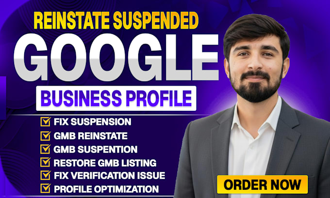 reinstate google my business gmb page suspended