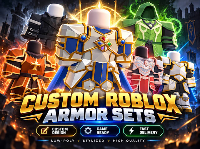 create custom roblox weapons swords and armor in blender