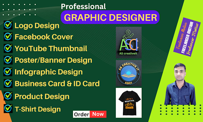 do any professional graphic design, redesign work