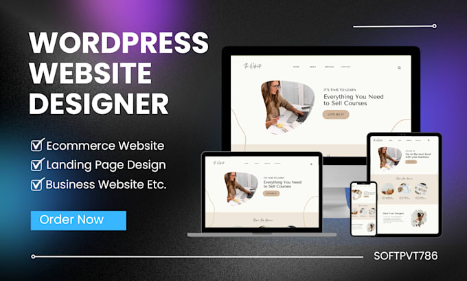 build wordpress elementor landing page