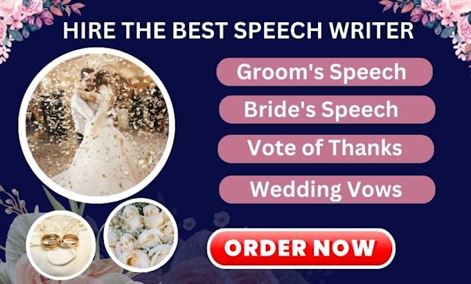 write the excellent speech script for your occasion