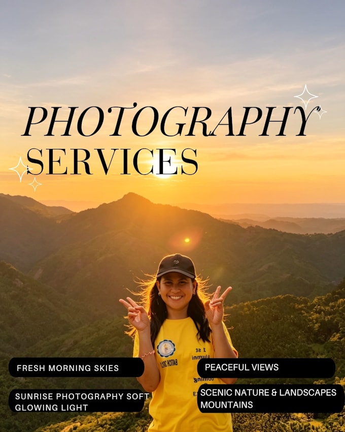 do vibrant nature shots with beautiful sunrise and sunset skies