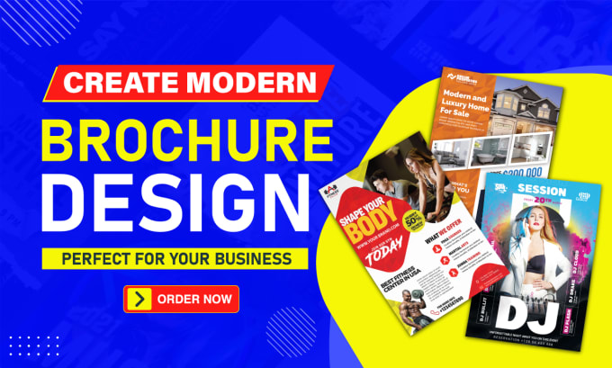 Design brochure, company profile, booklet, annual report, catalog by ...