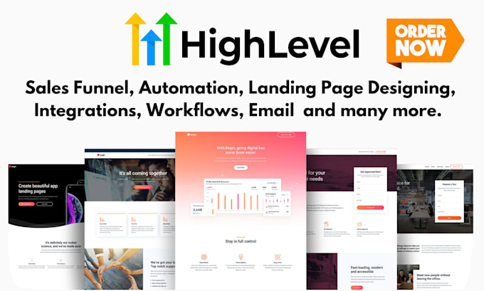 design your gohighlevel website, sales funnel and automation expert