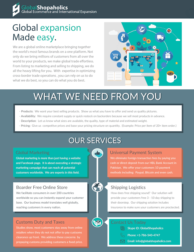 design professional brouchure for you