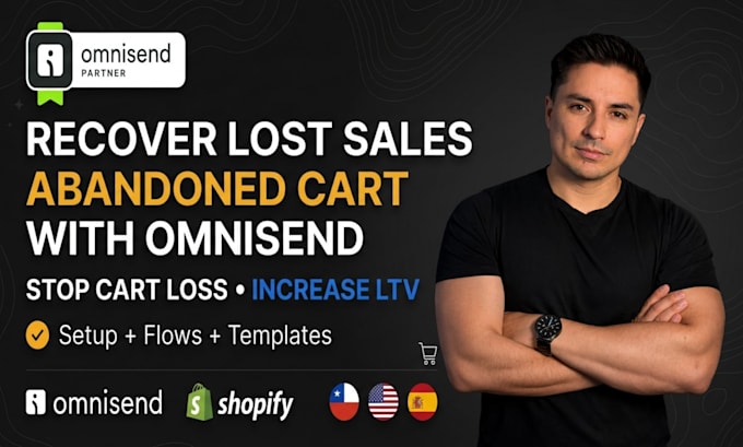 setup omnisend in shopify integration and setup email flows