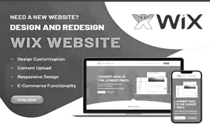 do wix website development or redesign wix website and convert web to wix web