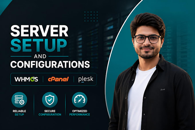 setup and configure whmcs, cpanel, and plesk server
