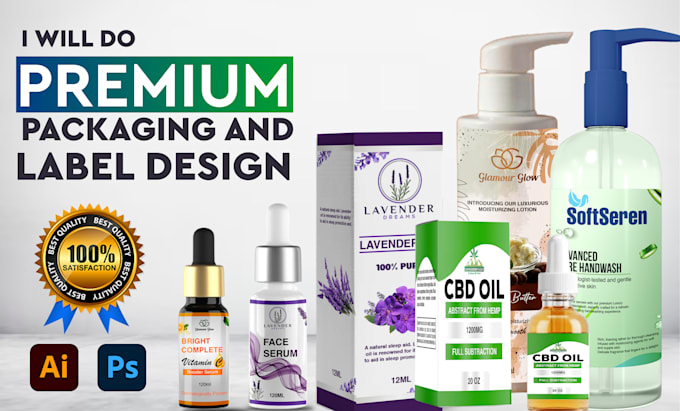 do product packaging box, cbd ,vape, cannabis, tincture and product label design