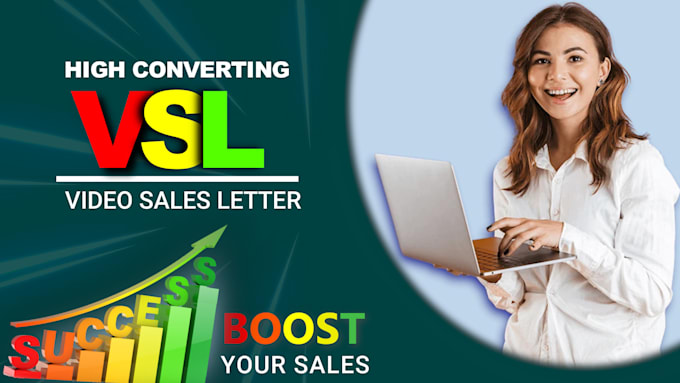 edit high converting vsl video sales letter or sales video