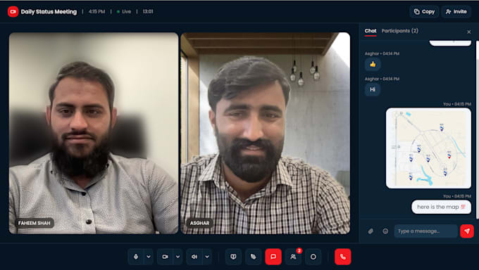 provide webrtc consultation for video conferencing
