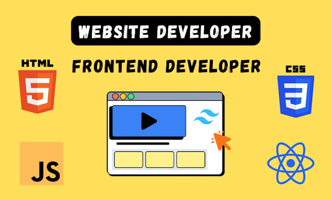 Be your frontend developer in html css javascript by Virtualharsh | Fiverr