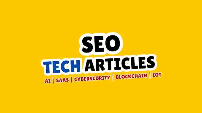 write tech related blog posts or articles
