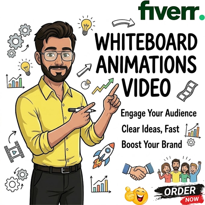 do whiteboard animation videos fast delivery
