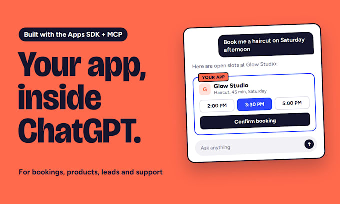 build a custom chatgpt app for your business with the apps sdk and mcp