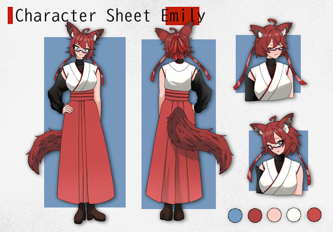 do character designs of your oc