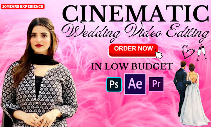 do wedding video editing with cinematic storytelling