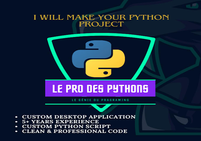 create custom python script program