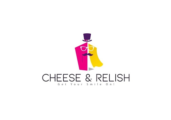 design awesome modern cheese relish logo