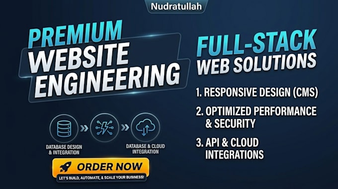 build, update and fix html, css, jquery and php websites for you