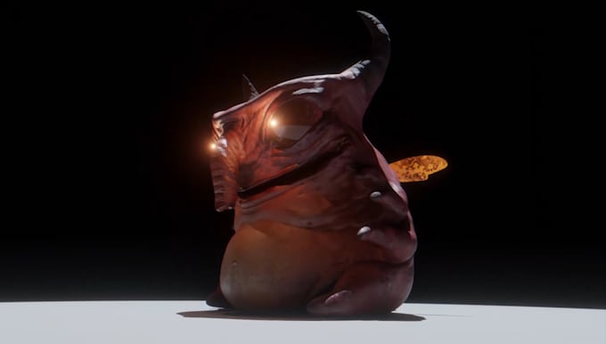 Create 3d creature with rig for games and renders by Adrianszumilas ...