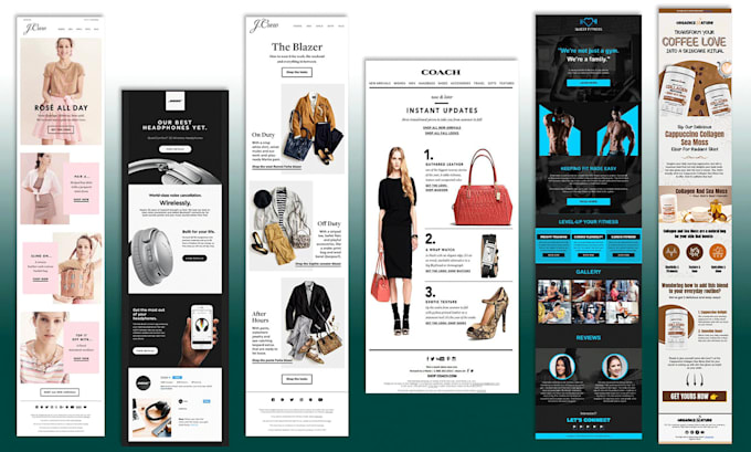 Design klaviyo templates for campaigns and flows by Fatir8 Fiverr