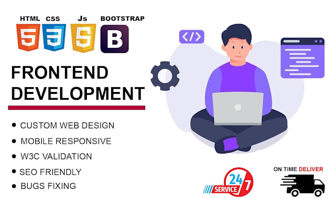 Be your front end developer and design your ideas by Faisalali580 | Fiverr