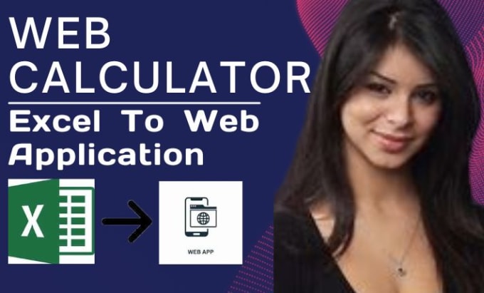 Create a web calculator or convert excel to web app by Sabrina_exes ...