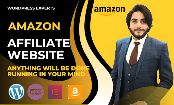 create autopilot amazon affiliate website with free one month support
