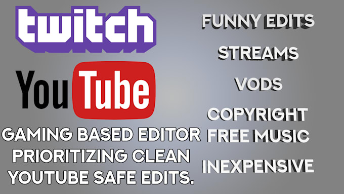 edit streams and gameplay