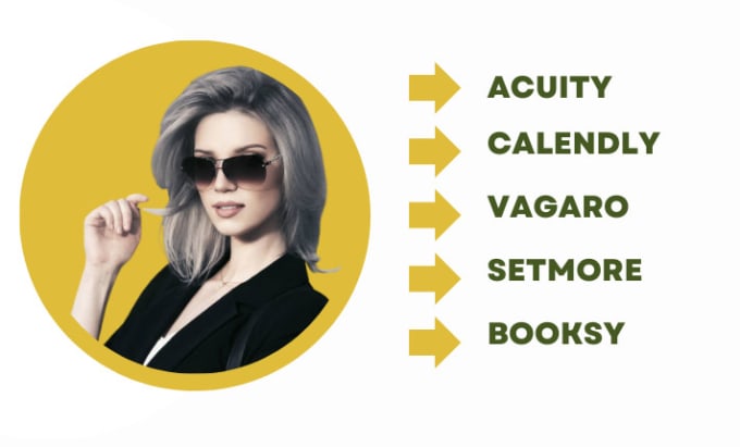 Setup acuity scheduling vagaro calendly setmore booksy calendar