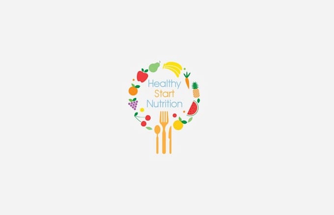 create identity maternal pediatric dietitian logo design