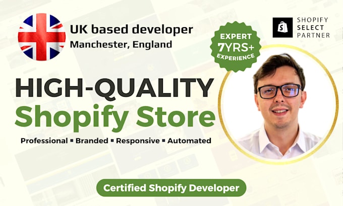 build you a high quality premium shopify store