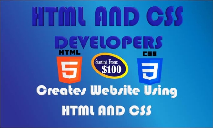 Build or create a website using html and css for your online business ...