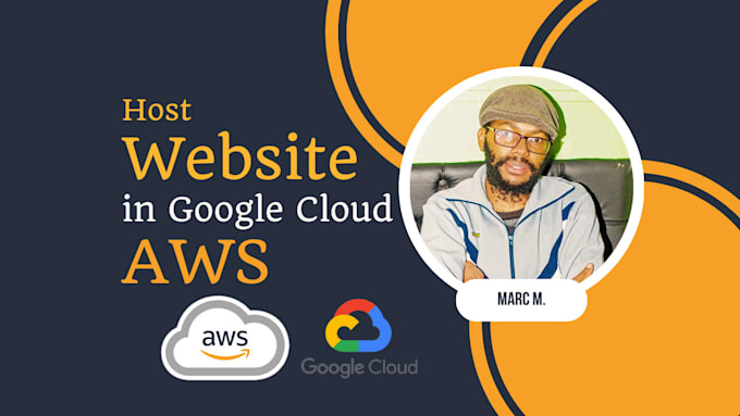 setup your website in AWS, google cloud, digitalocean, linode