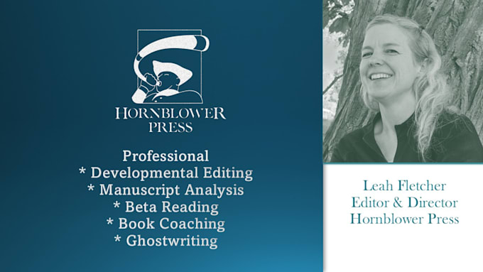 provide beta reading, manuscript analysis, and developmental editing