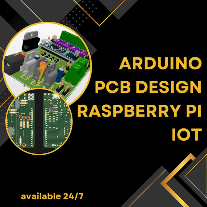 Do arduino raspberry pi pcb design and iot projects by ahadnawaz01