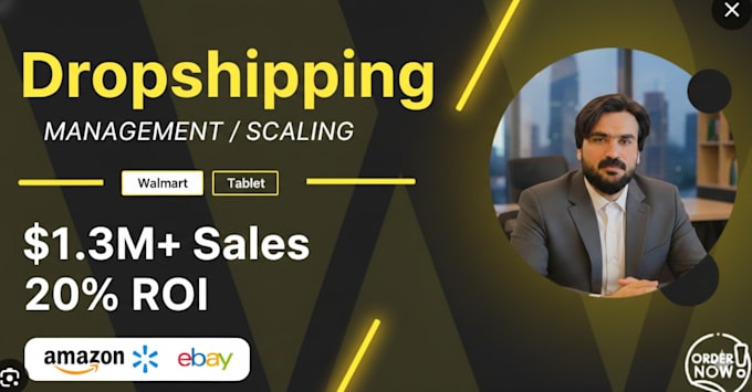 provide expert amazon walmart and ebay dropshipping management