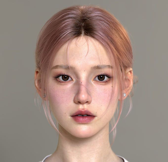 Do 3d cgi character with custom outfits, hairstyle, sneakers, rig and ...