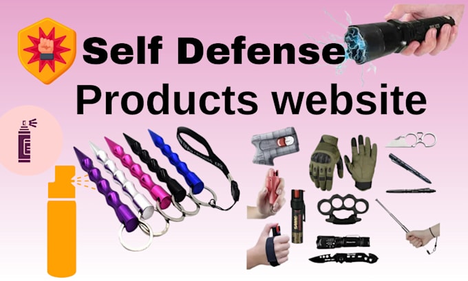 build profitable self defense tools website self defense products dropshipping