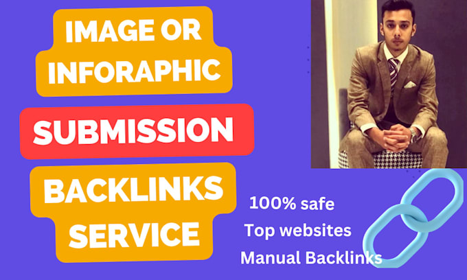 do infographic or image submission to 30 high da pa sites