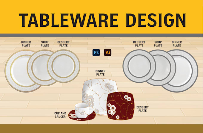 do tableware decals design