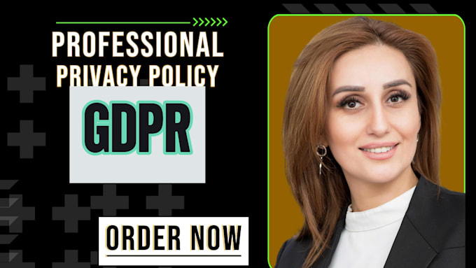write your privacy and gdpr data protection policy
