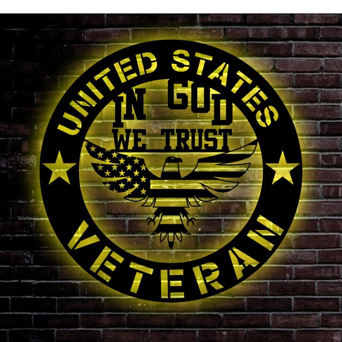 design custom metal wall art sign, engraving, laser cutting cricut, dxf