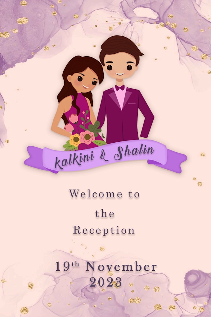 make simple and customized indian wedding invitation cards