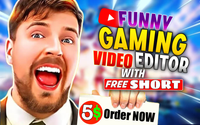 Edit a funny gaming video by Bilalraheem99 | Fiverr