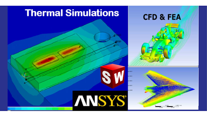 Perform thermal simulations,cfd and fea analysis using ansys and ...