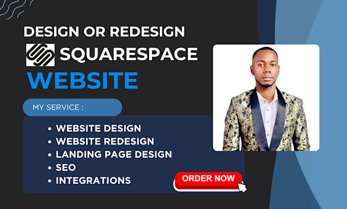 Squarespace website squarespace landing page design and redesign by