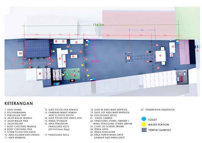 do 3d modeling for event planning